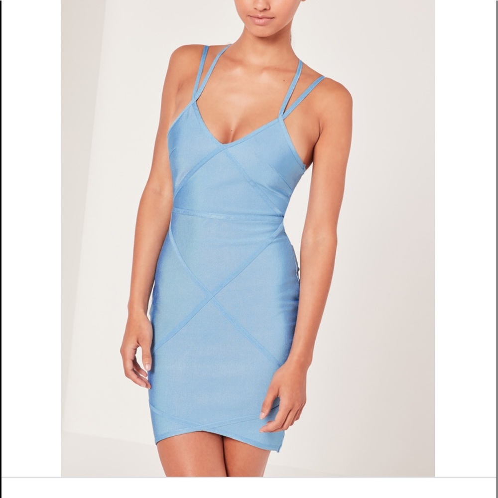 MISGUIDED Bodycon “Bandage” Dress
